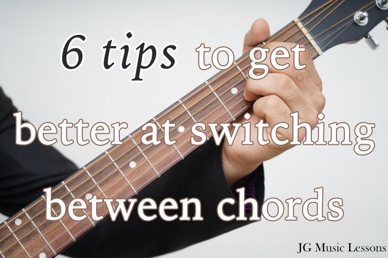 6 tips to get better at switching chords - post cover