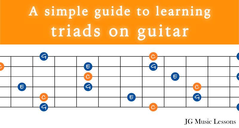 A simple guide to learning triads on guitar - post cover