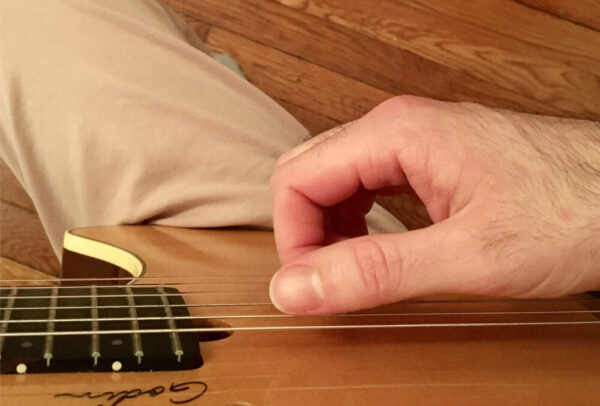 strumming with fingers example