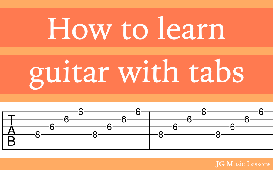 How to learn guitar with tabs - post cover