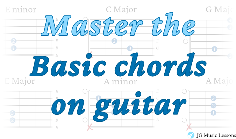 Basic chords on guitar - featured image