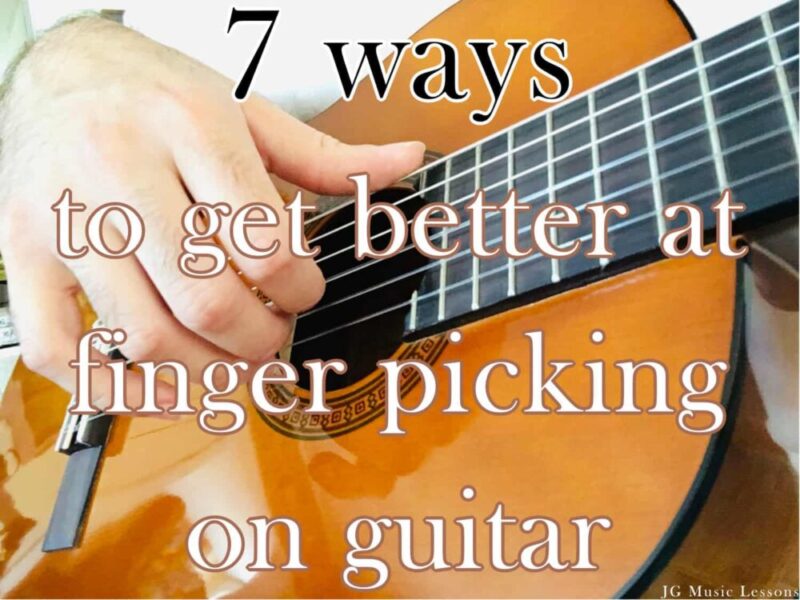 7 ways to get better at finger picking on guitar cover image - cover