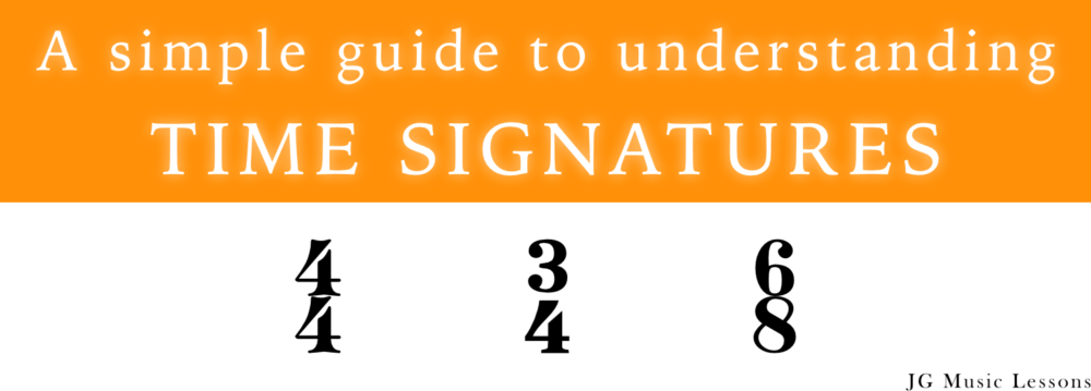 A simple guide to understanding TIME SIGNATURES - design cover