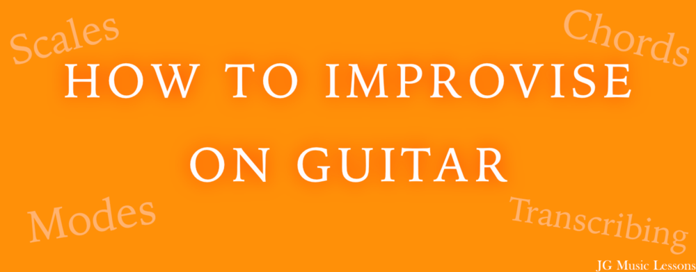 How to improvise on guitar - post cover
