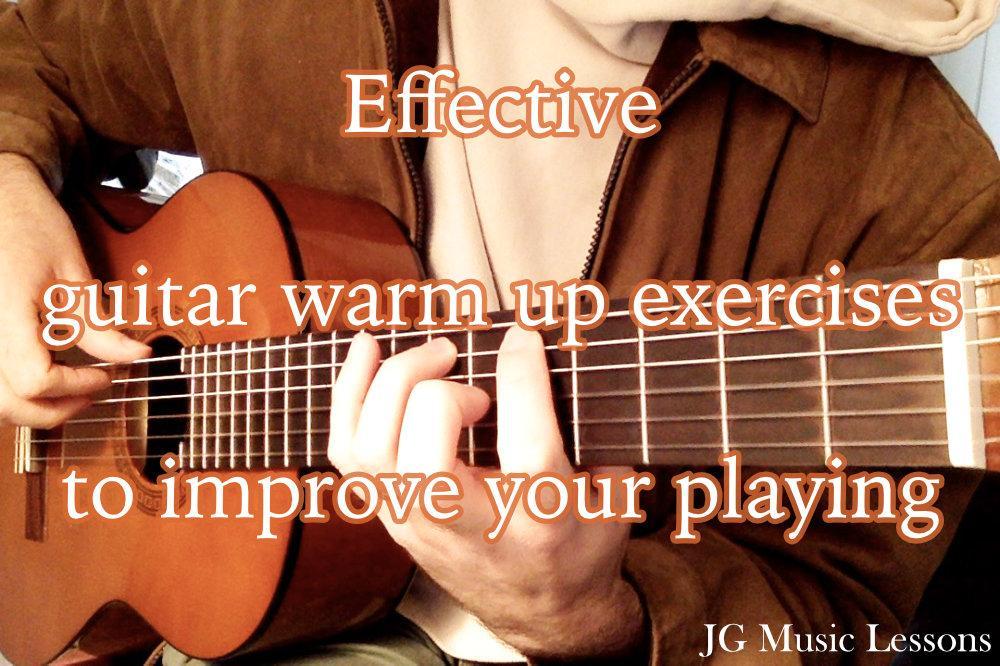 Effective guitar warm up exercises to improve your playing - post cover