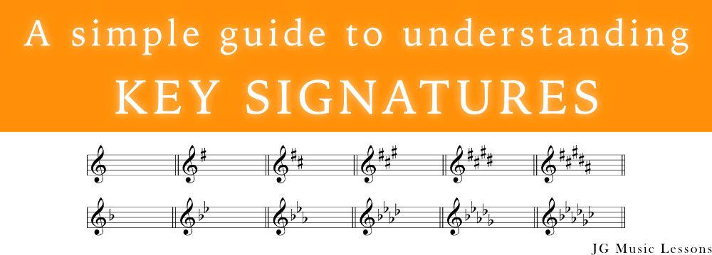A simple guide to understanding key signatures - post cover