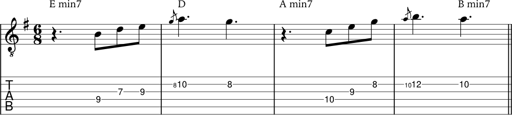 phrase sequence example