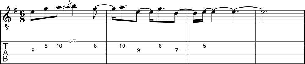  rhythmic idea example