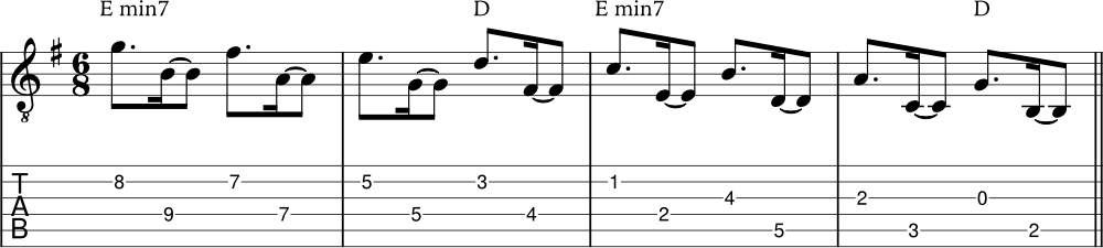 harmonizing a melody is using 3rd and 6th intervals example