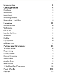 Guitar Essentials - Table of Contents