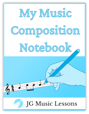 My Music Composition Notebook store cover image