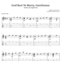 God Rest Ye Merry Gentlemen - PDFs